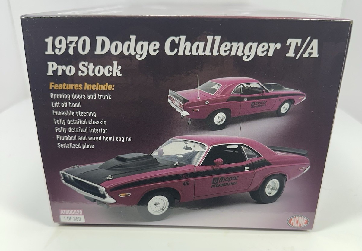 1970Dodge ChallengerT/A Pro Stock1/18モデル 1970Dodge ChallengerT