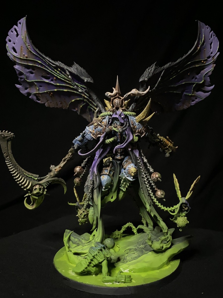 Mortarion, Daemon Primarch of Nurgle | Hand painted commission | eBay
