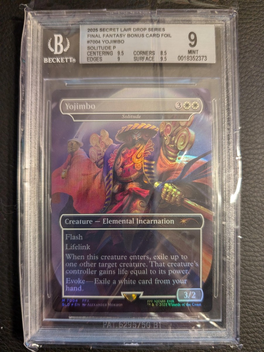 Mtg ヨウジンボウ Yojimbo 孤独 FOIL MTG Yojimbo Rainbow Foil