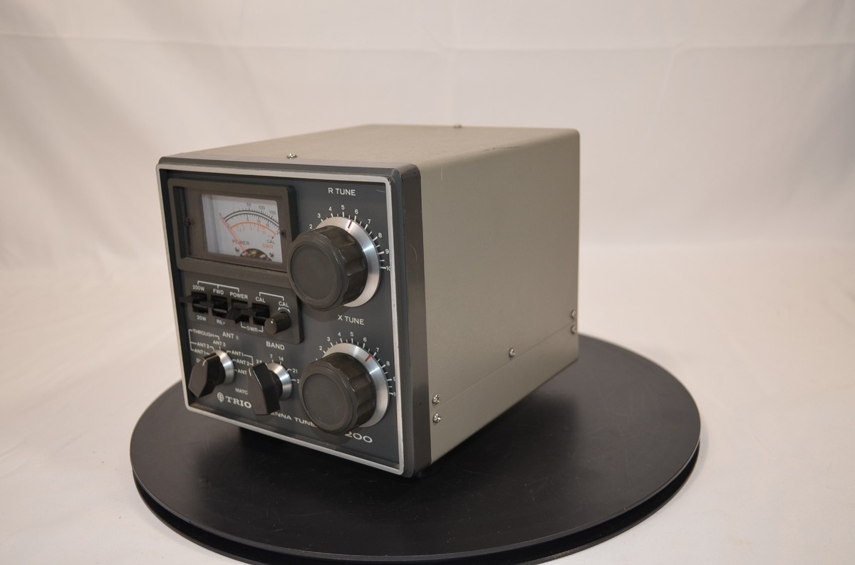 トリオ TRIO ANTENNA TUNER AT-200 SP-520 トリオ TRIO ANTENNA TUNER