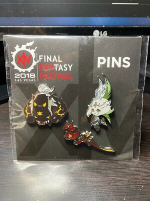 ピンズ・ピンバッジ・缶バッジ FINAL FANTASY FESTIVAL 2018 PINS