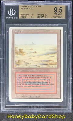 MTG Badlands 英語 3ED リバイズド デュアルランド MTG Badlands 英語