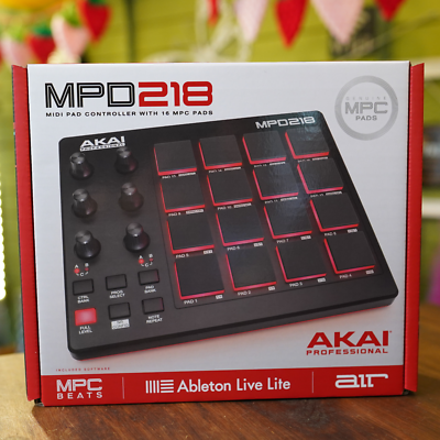 Akai Professional MPD218 MIDI USB Drum Beat Pad Controller | eBay