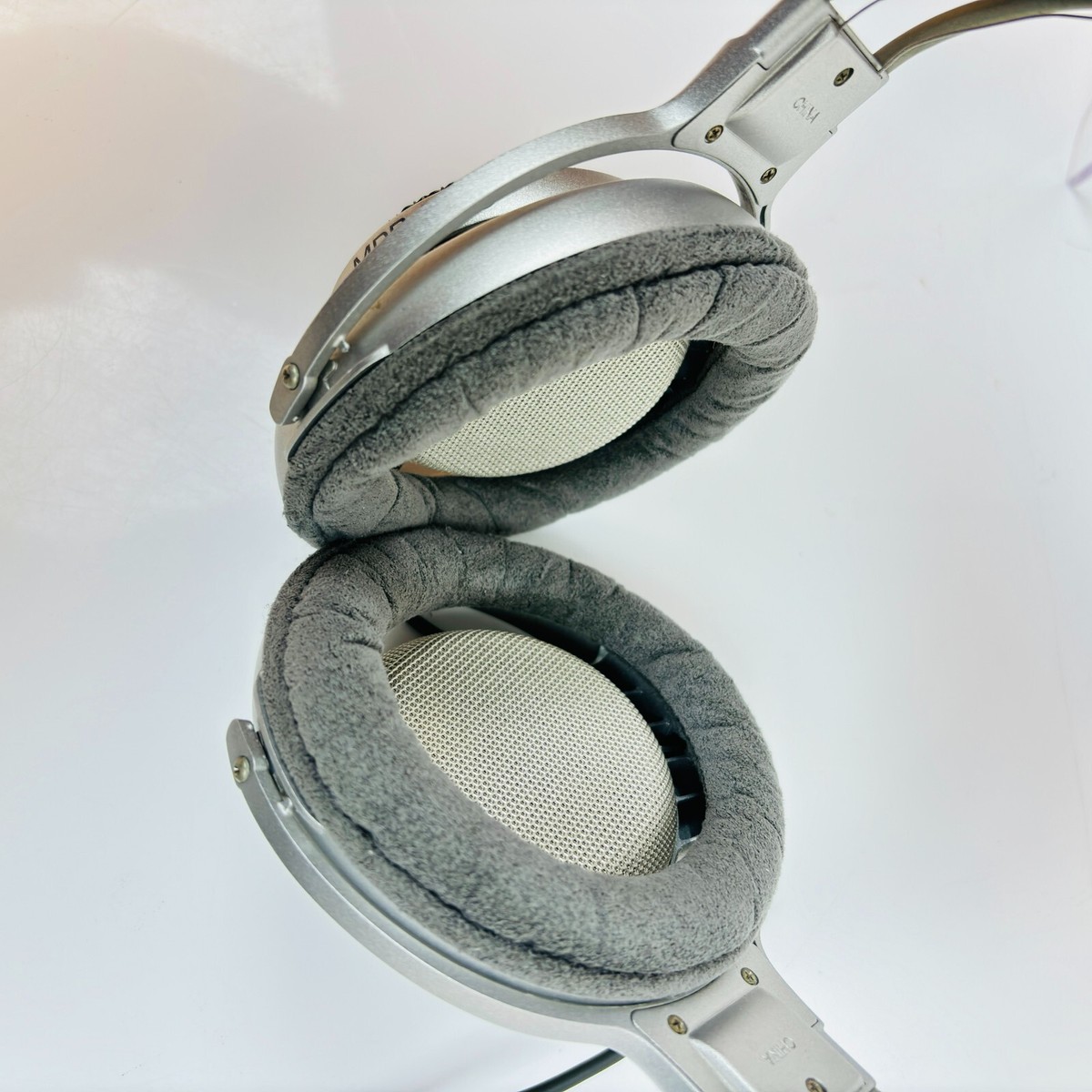 SONY MDR-F1 Open-Air Headphones Silver Working Japan | eBay