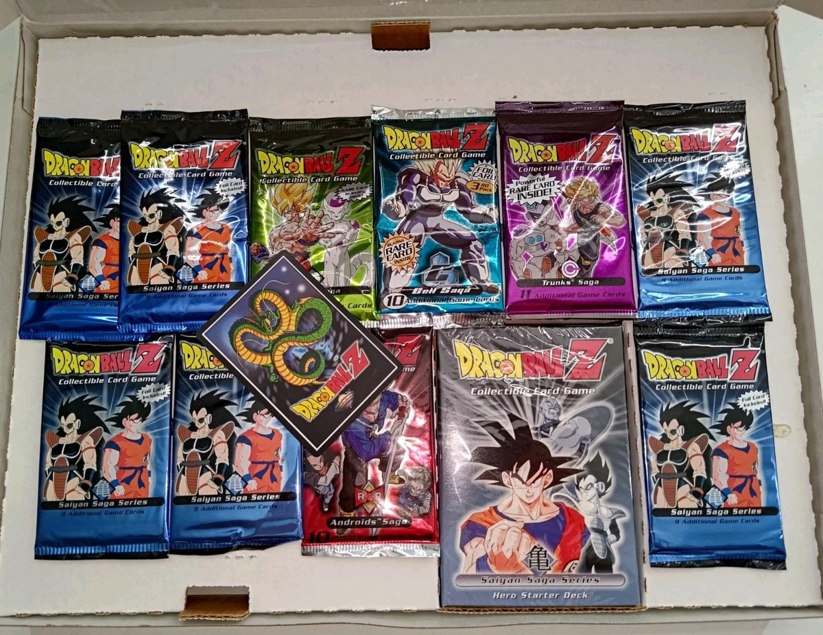 Dragon Ball Z Score TCG CCG Super Saiyan Blaster Box DBZ 2002 Deck