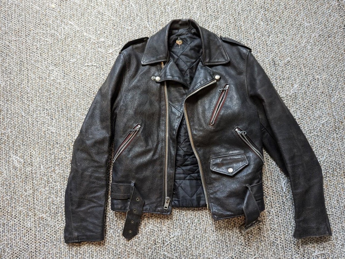 Indian シングルライダースジャケット 36 送料無料 INDIAN MOTORCYCLE