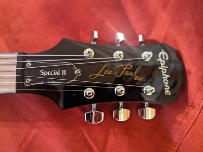 Epiphone Les Paul Special ii 2 Solid Black - 6 String | eBay