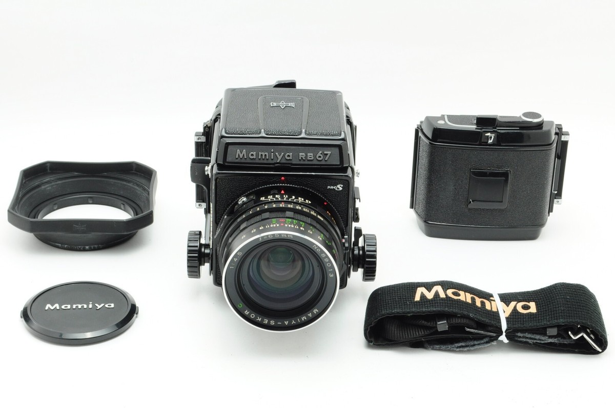 Mamiya RB67 pro sd中判カメラ 65mmレンズ付き Mamiya RB67 pro sd中判