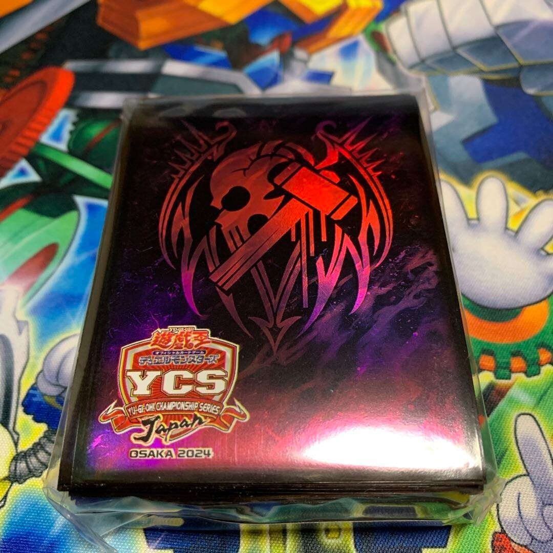 未開封 遊戯王 2024 YCS TEAM スリーブ 100枚入り 未開封状態A