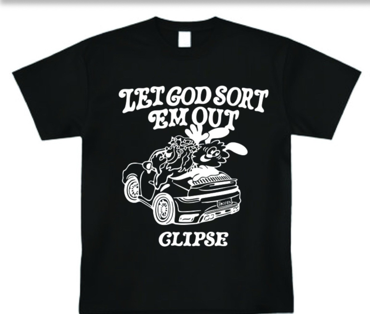 Clipse Let God Sort Em Out Cartoon T Shirt New S-5XL | eBay