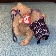 Ty Beanie Baby Lawrence Camel Plush 1993 Ty Attic Treasures