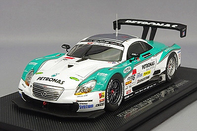 Ebbro 1:43 Lexus Petronas Tom's SC430 Super GT500 2011 Okayama
