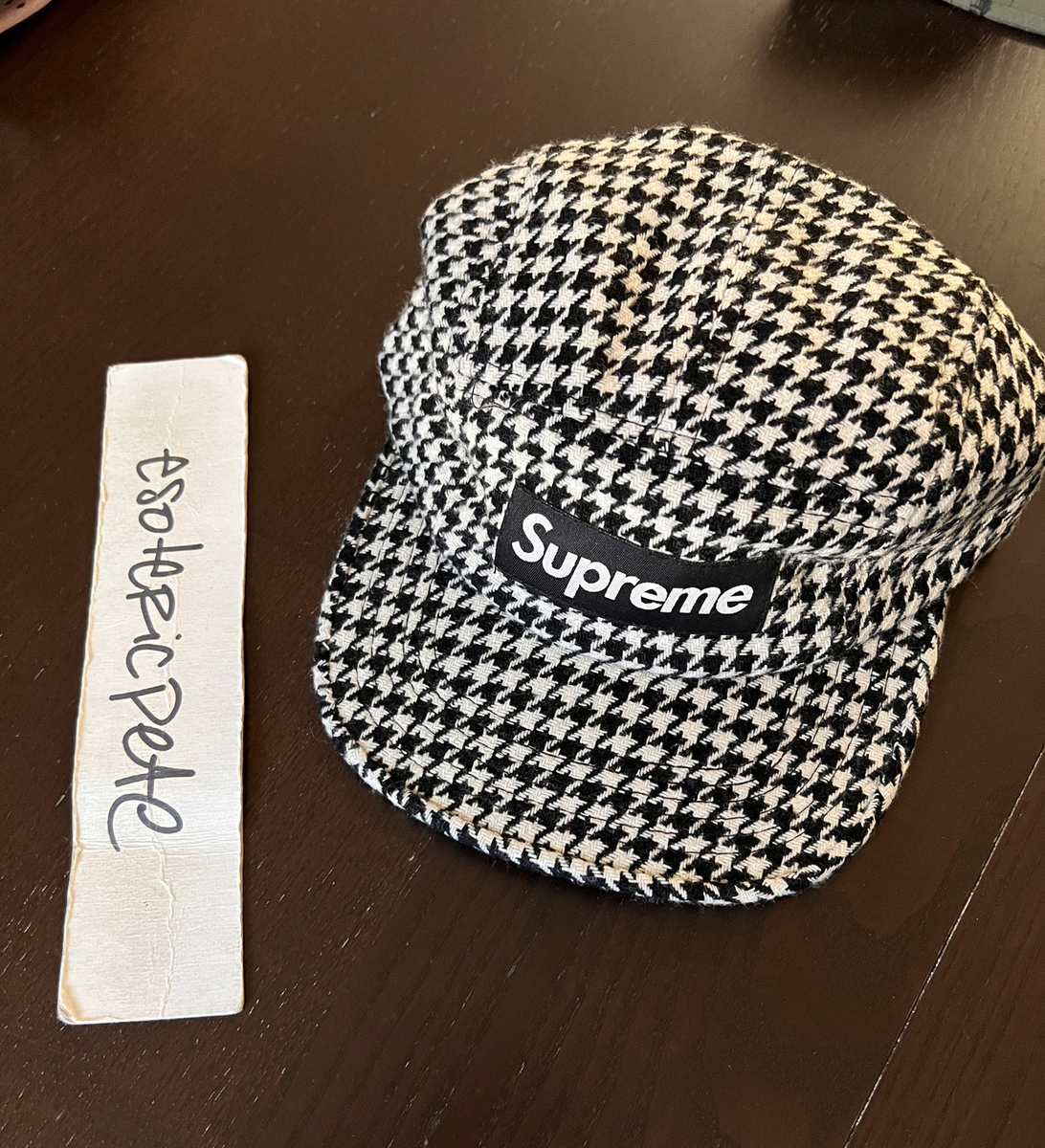 Supreme Plaid Camp Cap 2008 シュプリーム チェック柄 キャップ 帽子