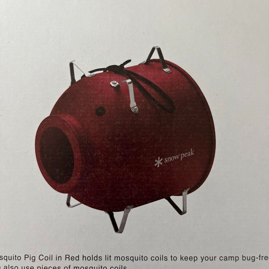 Snowpeak Mosquito Pig Coil in Red