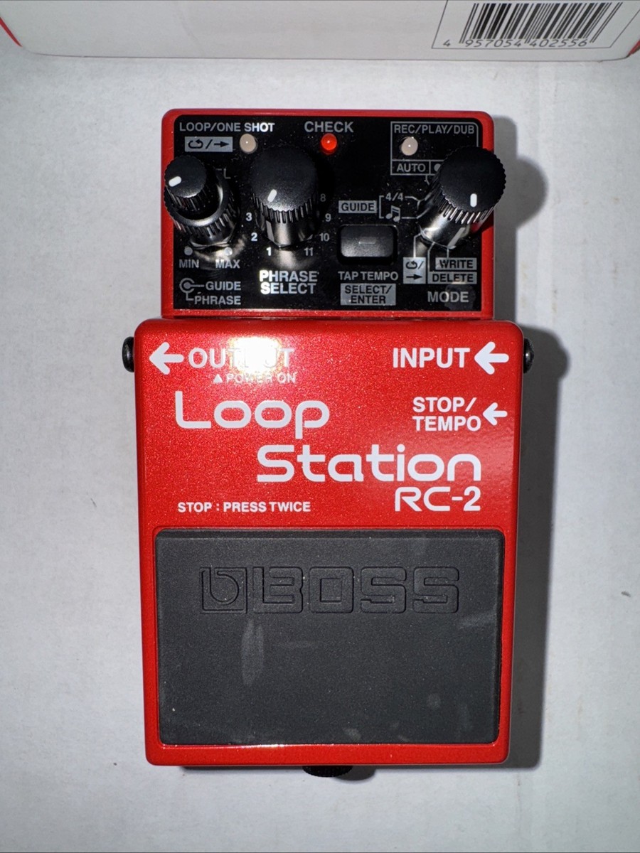 BOSS Loop Station RC-2 赤 RC-2 Loop Station（ループステーション