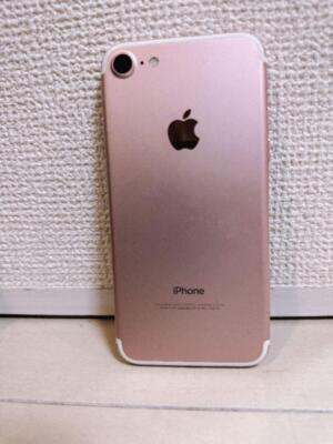 値下げiPhone7 128GBローズゴールド