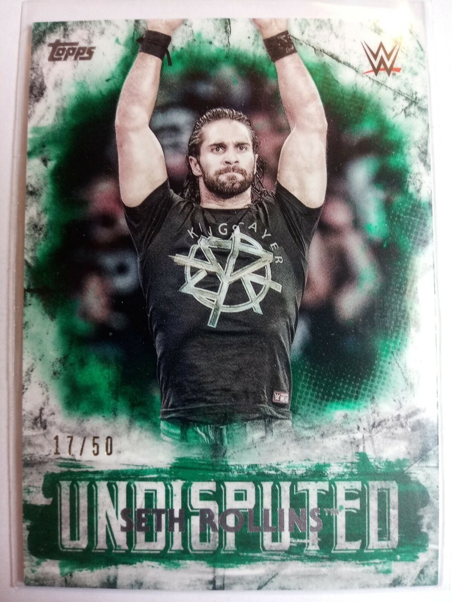 ロマンレインズ サイン&レリックカード 44/50 TOPPS WWE ロマン