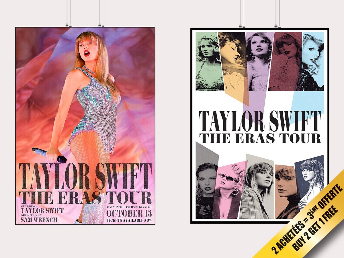 TAYLOR SWIFT Eras Tour Poster TORONTO INDIANAPOLIS NEW ORLEANS L.A