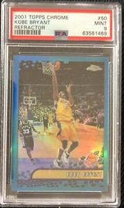 その他 2001 Topps Chrome refractor Kobe Bryant Kobe Bryant