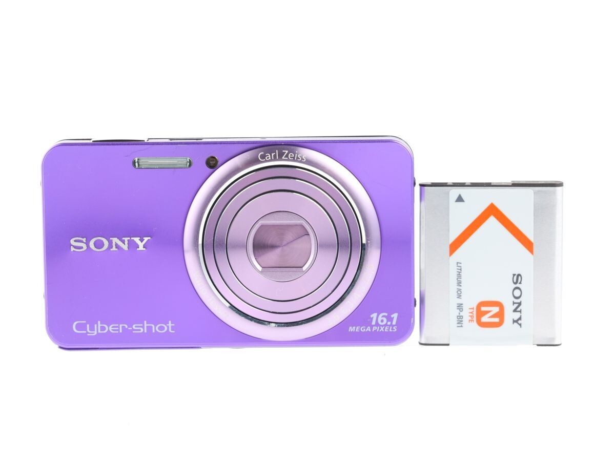 SONY Cyber Shot DSC-W570 Violet Digital Camera Japanese language