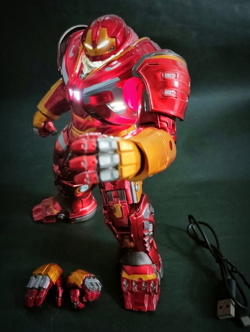 ZD Toys Marvel Avengers Hulkbuster in 8-inch Action Figure | eBay