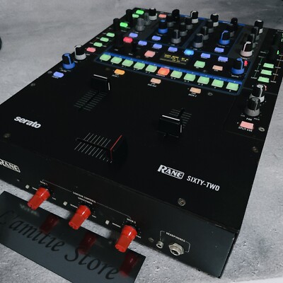 Rane Sixty-Two 62 Serato 2ch 2-Channel Scratch Live Pro DJ Mixer