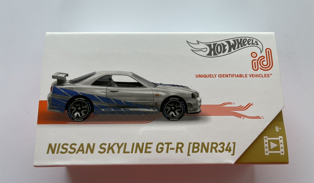 2021 Hot Wheels id Nissan Skyline GT-R BNR34 Sealed New Super Rare