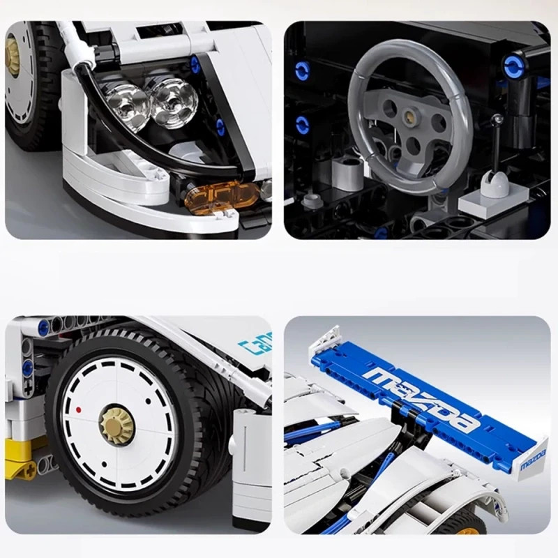 NEW CaDA C63007 Mazda 787B Building blocks Toys 1797 pcs | eBay