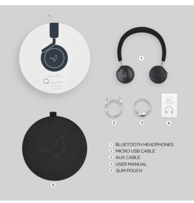 Libratone Q Adapt Wireless On Ear Noise Cancelling Headphones