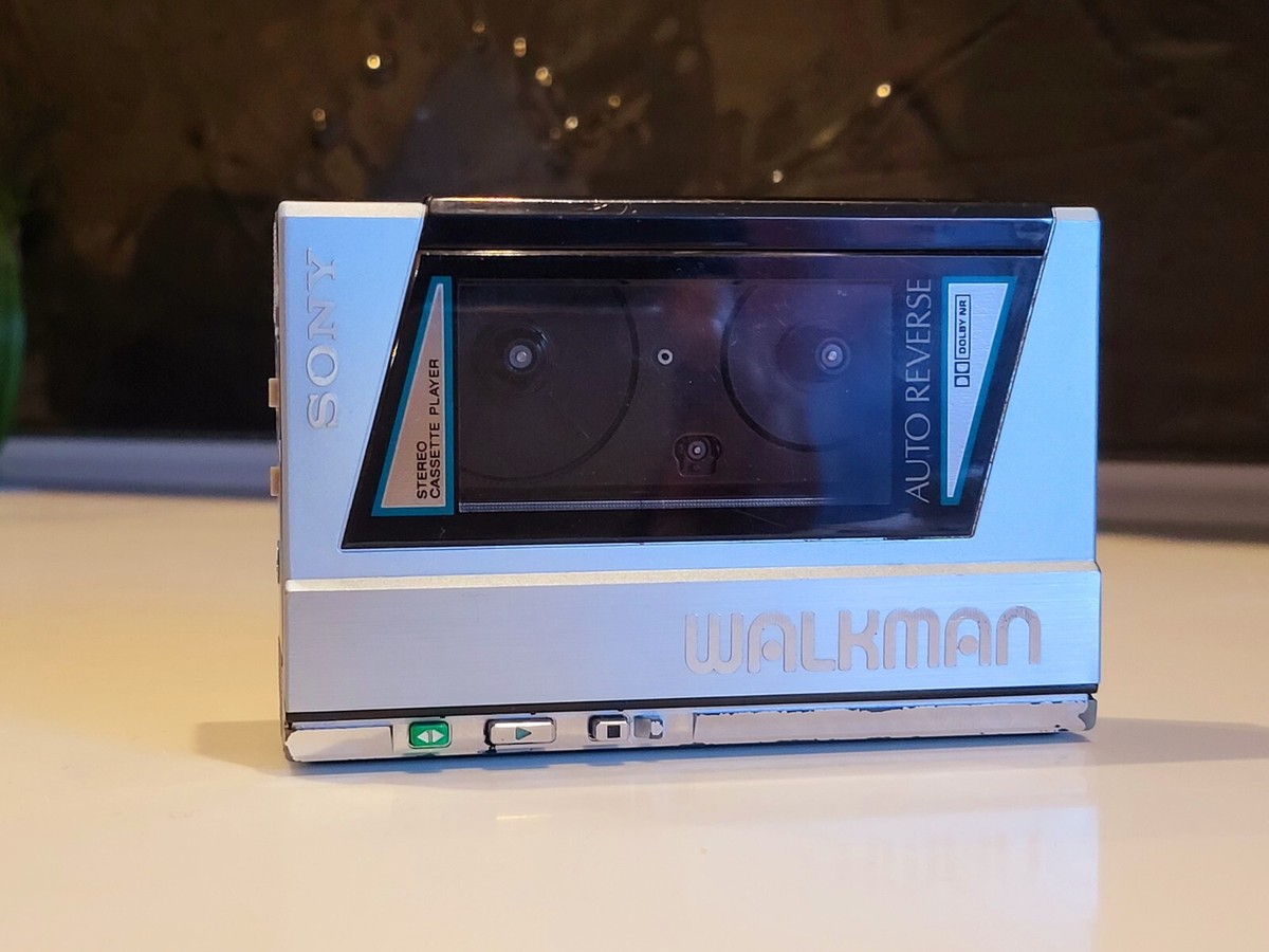 Super Rare Sky Blue Sony Walkman WM-40 Fully Working VG-Condition