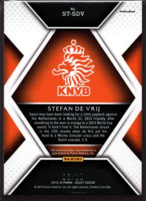 その他 Stefan de Vrij Team Crests Patch 10/10 その他 Stefan de