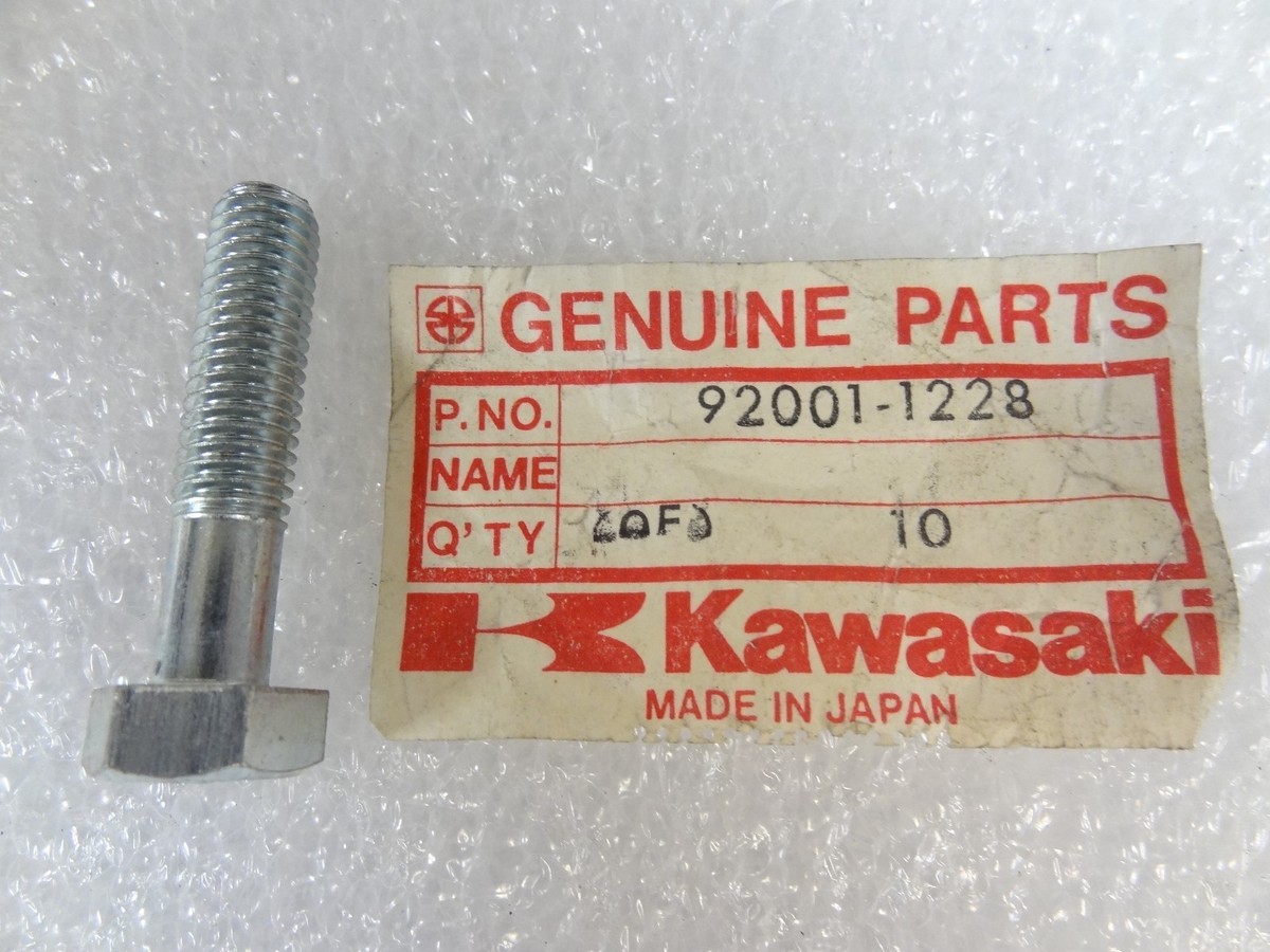 Kawasaki NOS NEW 92001-1228 Hex Bolt 8x35 Z1 H1 S1 S3 A1 A7 C2 F3
