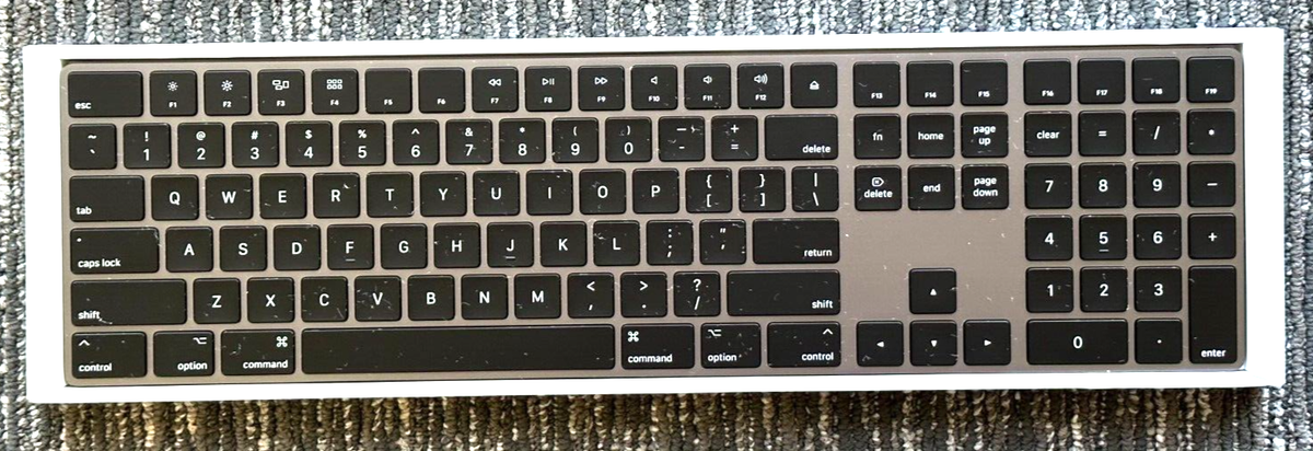 Apple Magic Wireless Keyboard - Space Gray (MRMH2LL/A) for sale