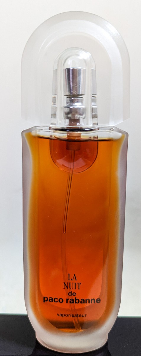 Paco Rabanne La Nuit Eau de Parfum 50ml / 1.7oz spray vintage Free
