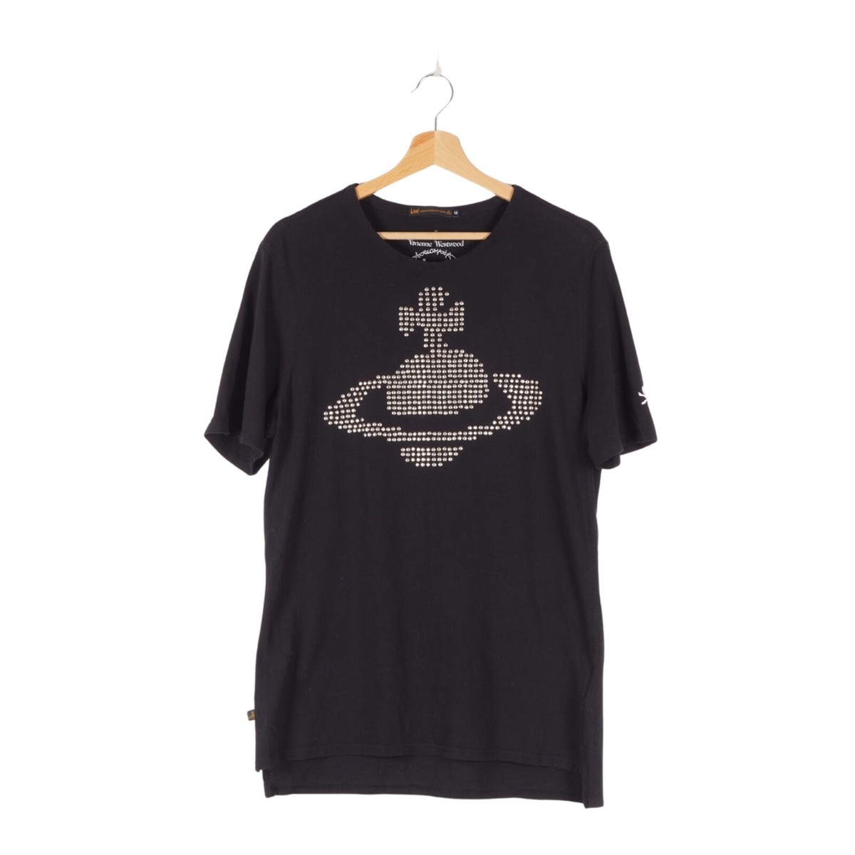 Vivienne Westwood Anglomania Vintage Men's Metal Logo Black T