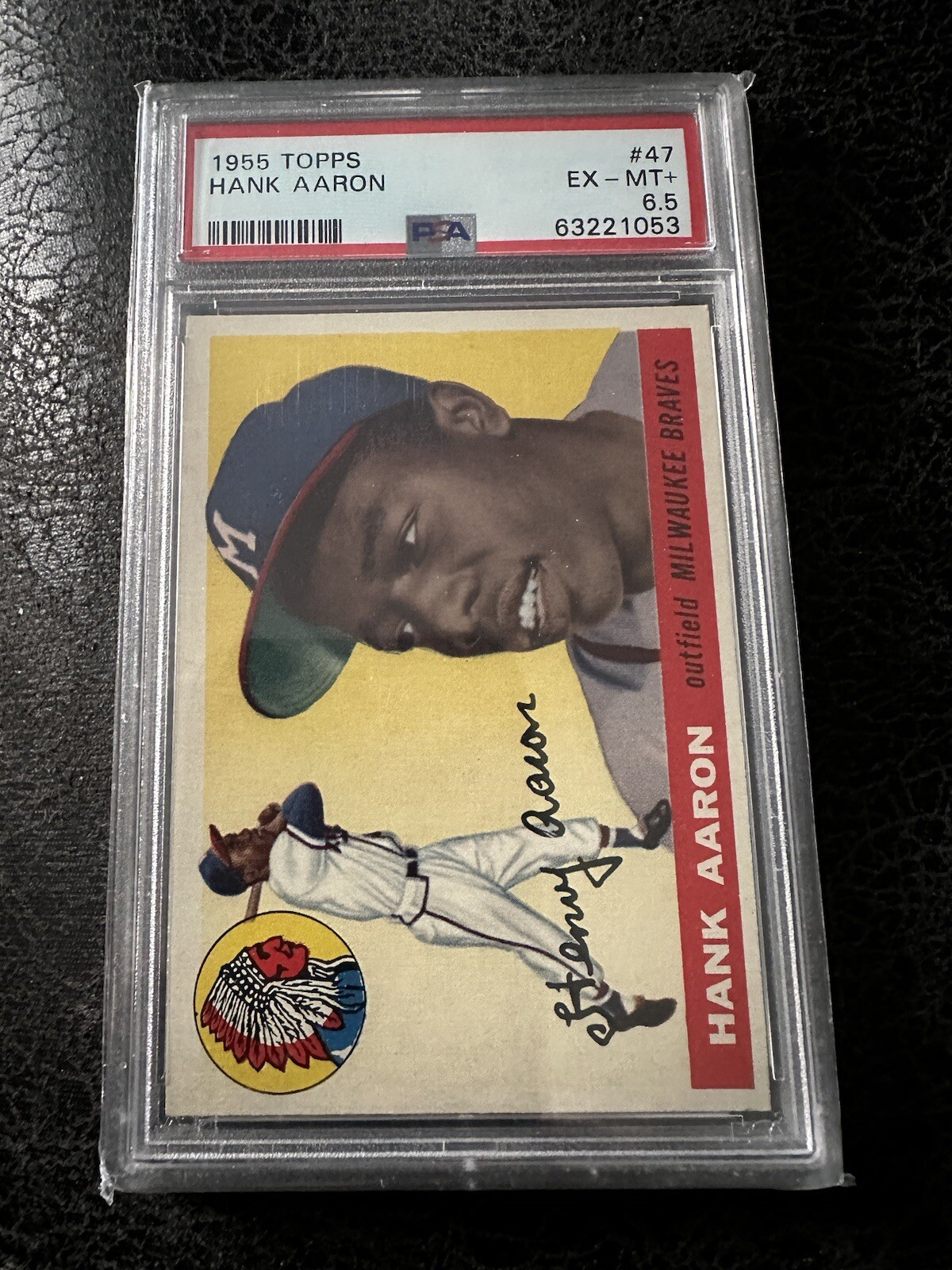 topps 47 HANK AARON 野球カード topps 47 HANK AARON 野球カード