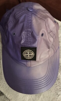 Supreme x Stone Island Heat Reactive Hat Authentic (2016) Purple