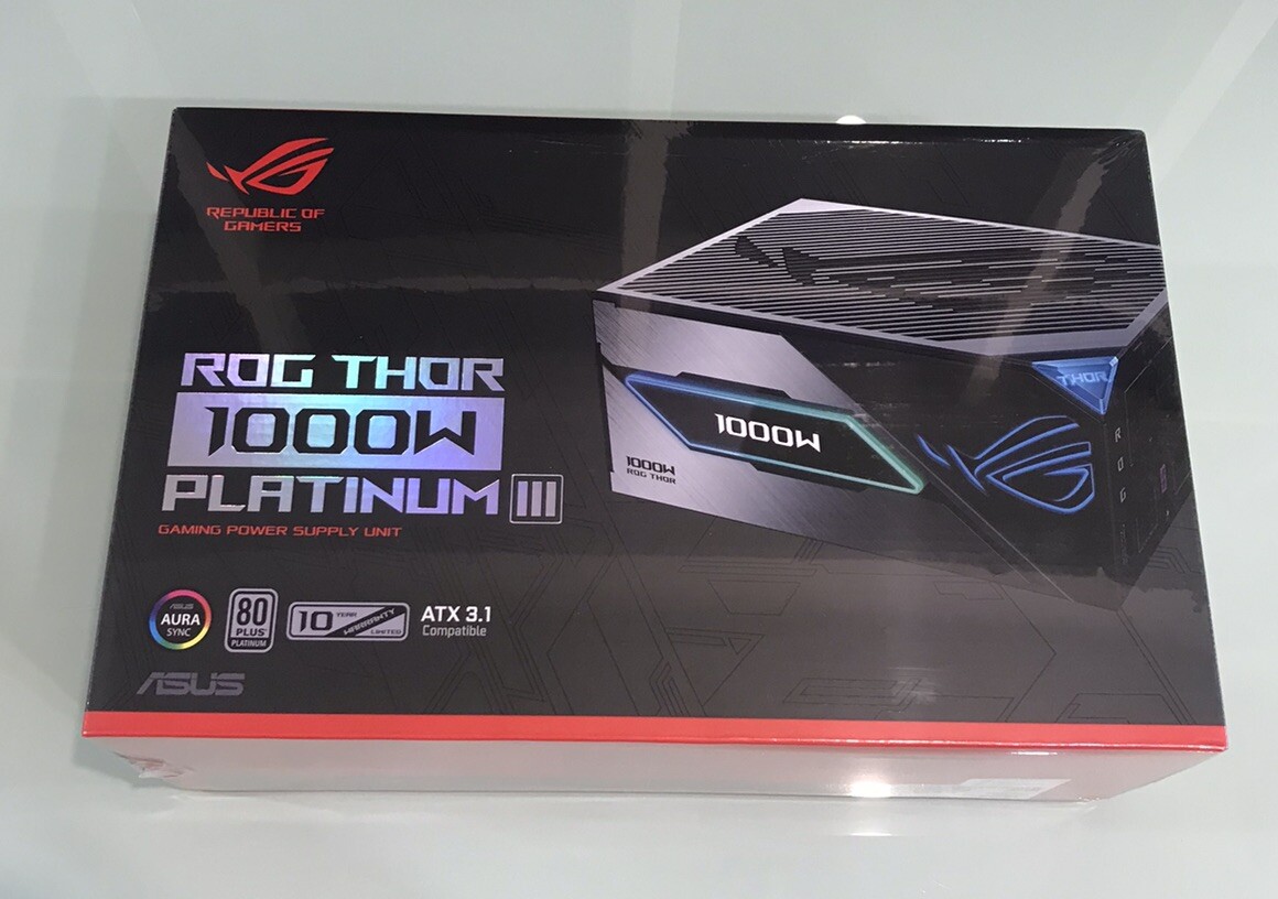 ASUS ROG THOR 1000W PLATINUM III 3 Gaming Power Supply | eBay