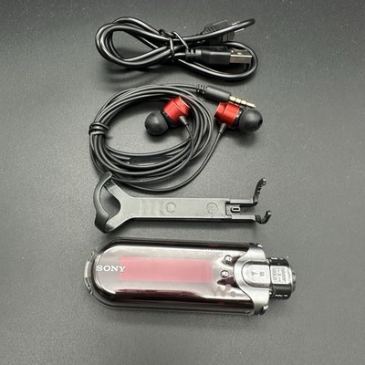 SONY NW-E407 Net Work Walkman MP3 Player 1GB Red Fully Tested New