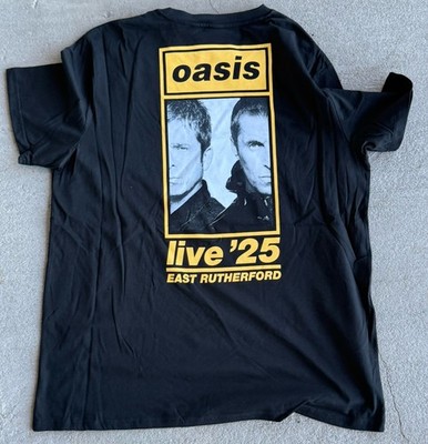 Oasis Live Official Tシャツ Logo BLACK L Oasis Live-25 Tour T