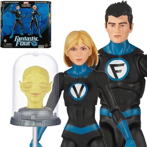 Fantastic Four Marvel Legends Franklin Valeria Richards 6-Inch