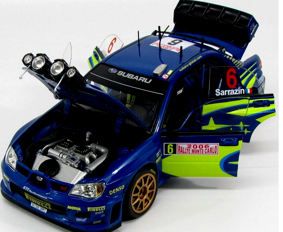 Subaru IMPREZA WRC N 6 NIGHT VERSION MONTECARLO 2006 SUN STAR 43