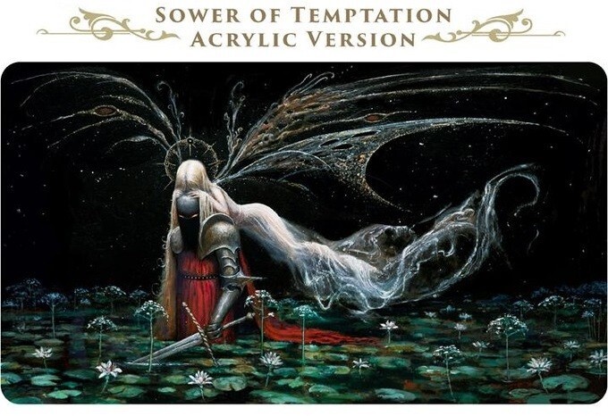 BRAND NEW! MTG Seb McKinnon Sower of Temptation Signed Print 12x18