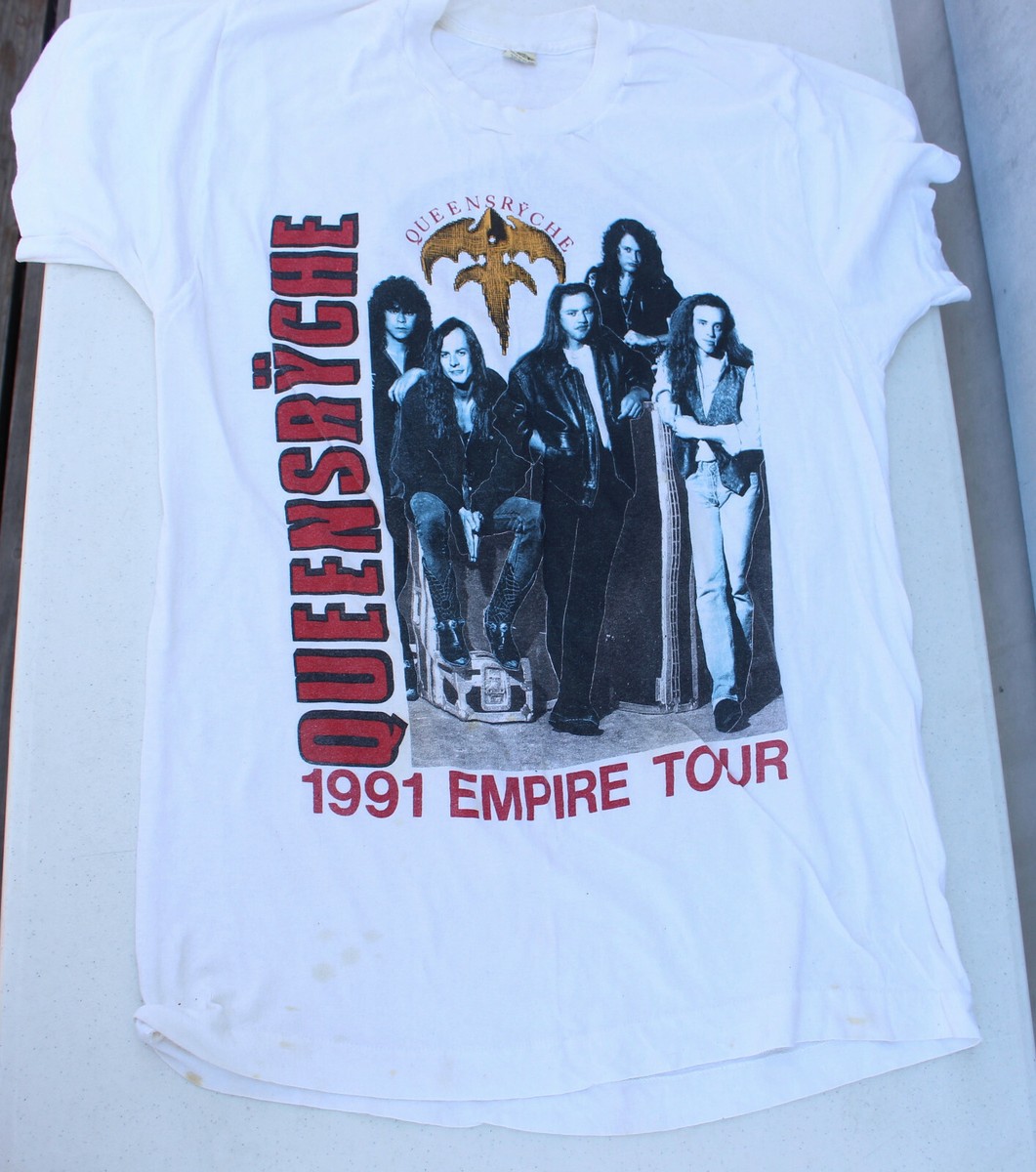 90s queensryche USA製 ワールドツアーTシャツ GIANT 90s queensryche