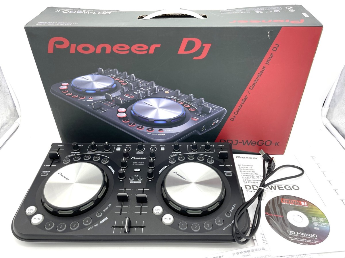希少品】pioneer DDJ-WEGO3 パイオニア DJコントローラー DDJ-WeGO3-K