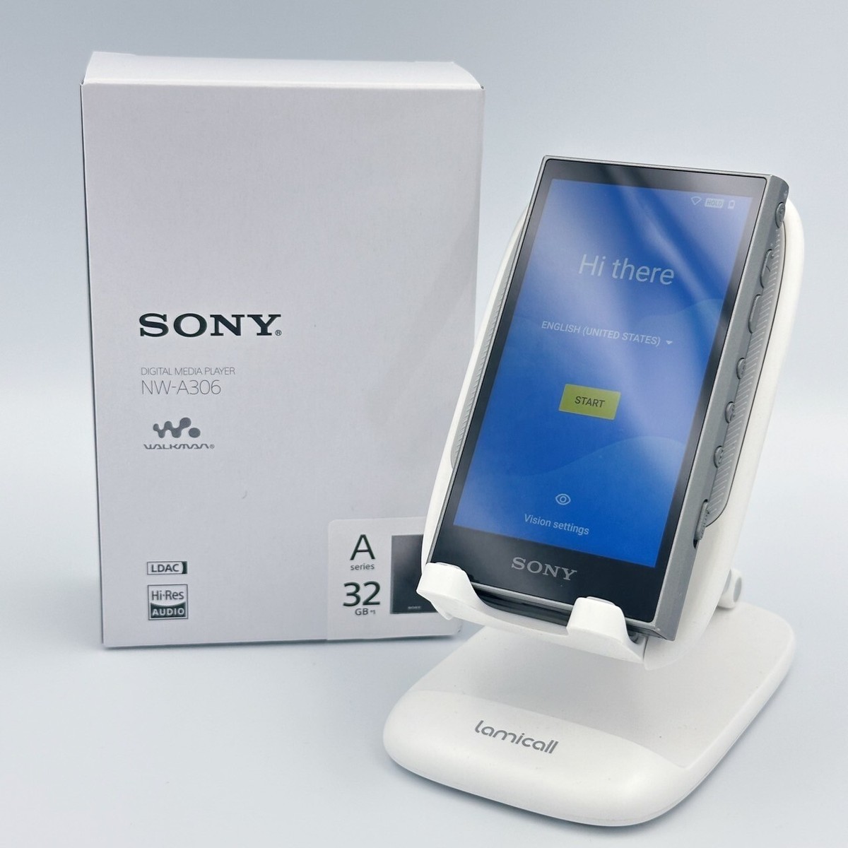 SONY NW-A306 Gray WALKMAN 32GB Hi-Res Audio Player English