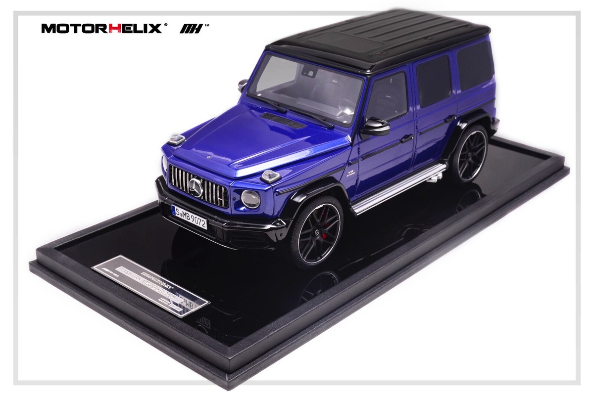 1/18 Motorhelix Mercedes Benz AMG G63 from 2019 in Dark Blue | eBay