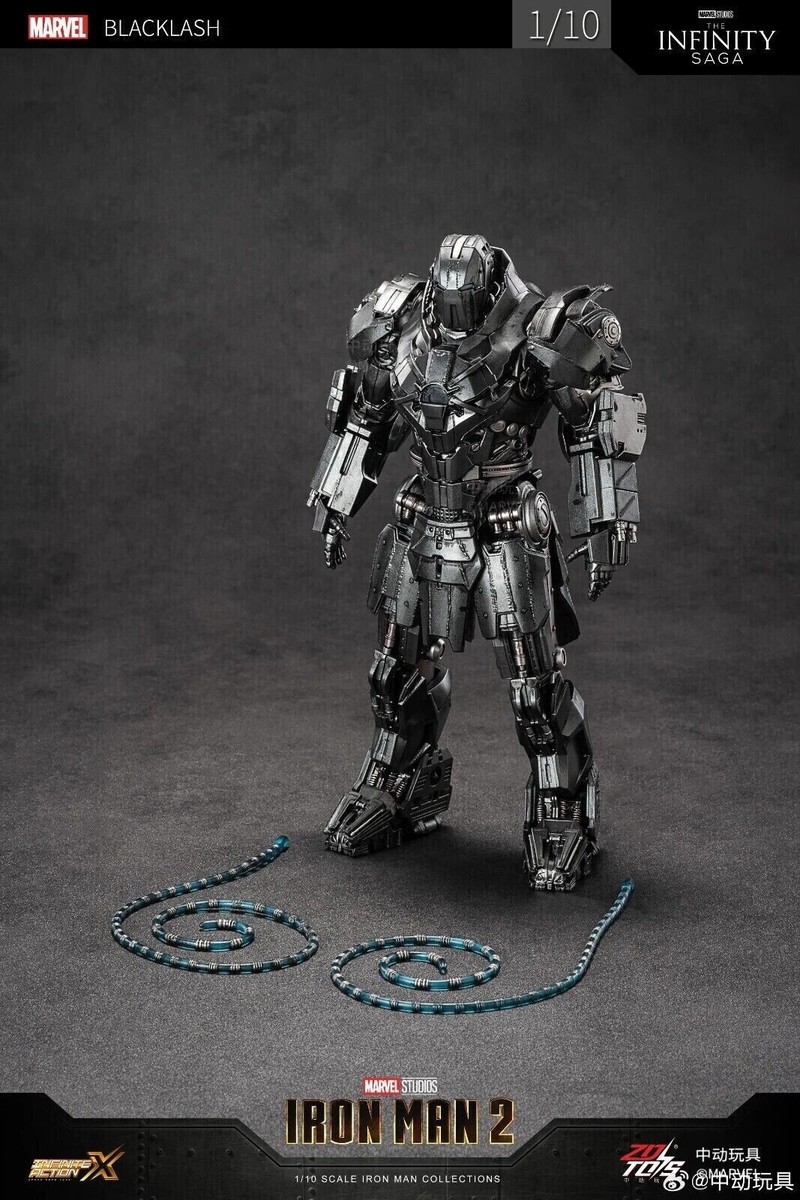 1915-02: ZD TOYS IRON MAN 2: Whiplash 9