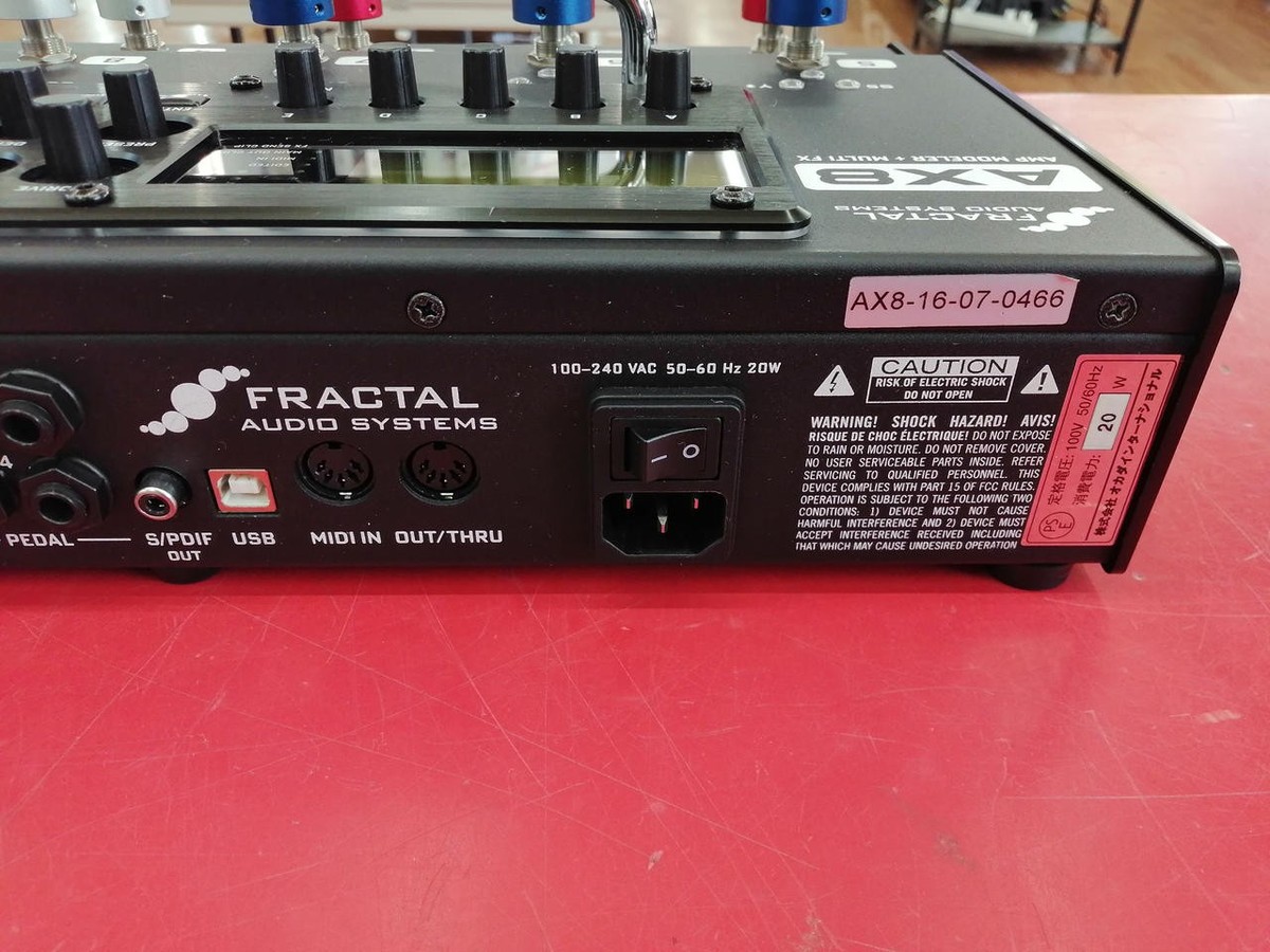FRACTAL AUDIO SYSTEMS / AX8(no2500410) | eBay