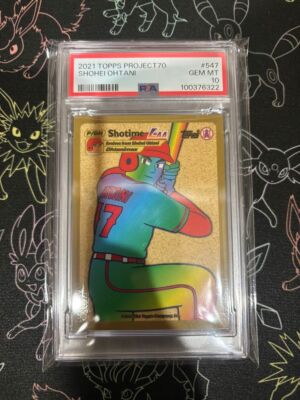 PSA 10! 2021 Topps Project70 - Shohei Ohtani K. Shore 2021 Topps
